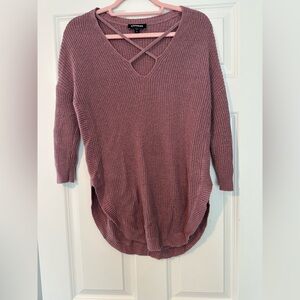 Mauve Express Sweater